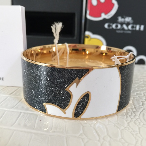 DISNEY x COACH New York MICKEY Bracelet Bangle NEW - Picture 3 of 8